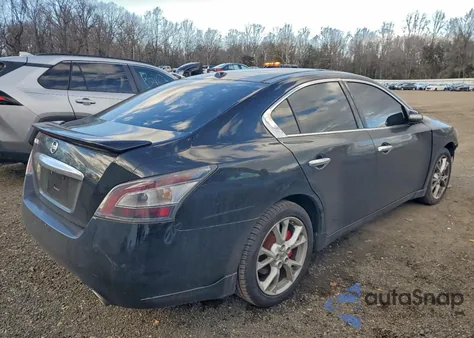 2014 Nissan Maxima S из США, поврежденный, VIN 1N4AA5AP9EC495448